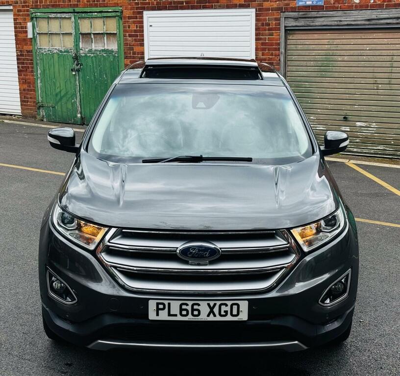 Ford Edge 2.0 Tdci Titanium Powershift Awd Euro 6 Ss PL66XGO Grey #4