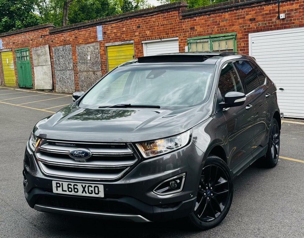 Ford Edge 2.0 Tdci Titanium Powershift Awd Euro 6 Ss PL66XGO Grey #5