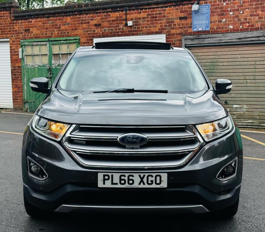 Ford Edge 2.0 Tdci Titanium Powershift Awd Euro 6 Ss PL66XGO Grey #3