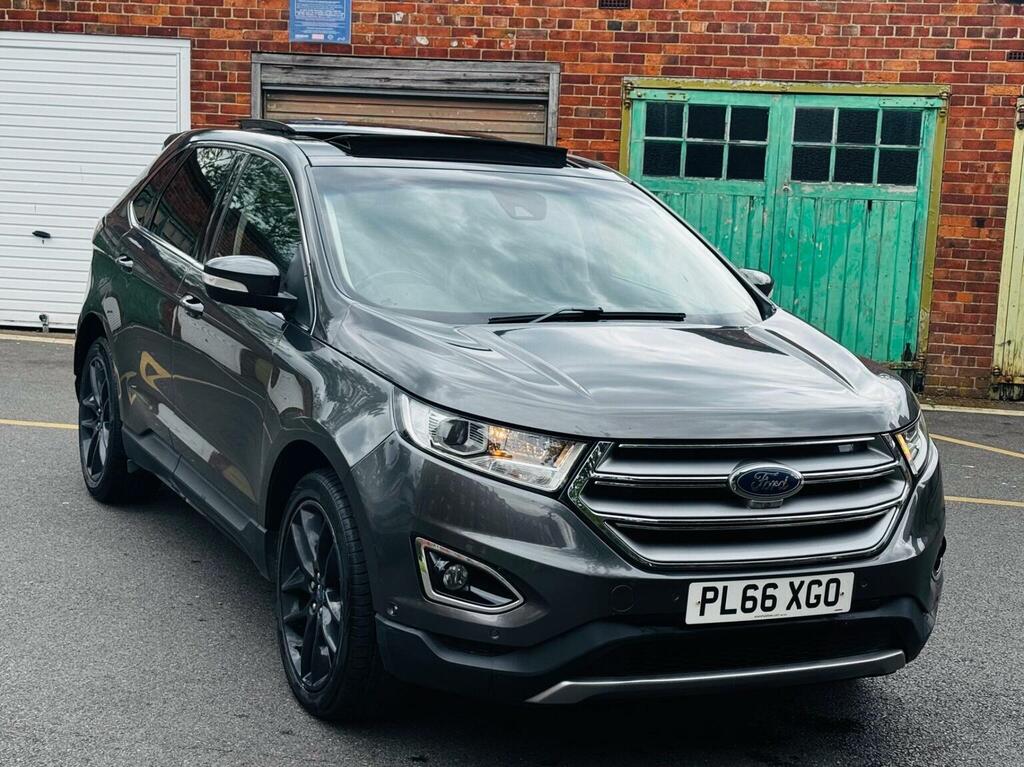 Ford Edge 2.0 Tdci Titanium Powershift Awd Euro 6 Ss PL66XGO Grey #2
