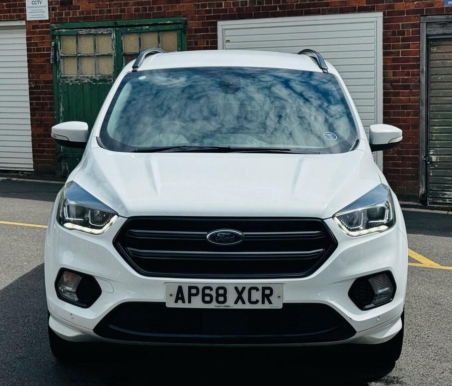 Ford Kuga 2.0 Tdci St-line Powershift Euro 6 AP68XCR White #3