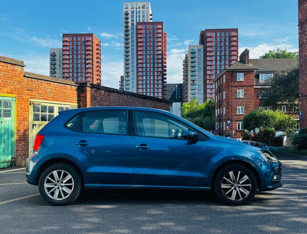 Volkswagen Polo 1.2 Tsi Bluemotion Tech Se Dsg Euro 6 Ss LR65XFX Blue #6