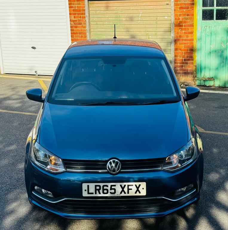 Volkswagen Polo 1.2 Tsi Bluemotion Tech Se Dsg Euro 6 Ss LR65XFX Blue #4