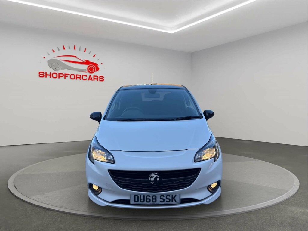 Vauxhall Corsa Sri Vx-line Nav Black DU68SSK White #3