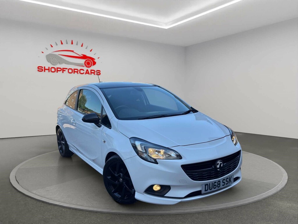 Vauxhall Corsa Sri Vx-line Nav Black White