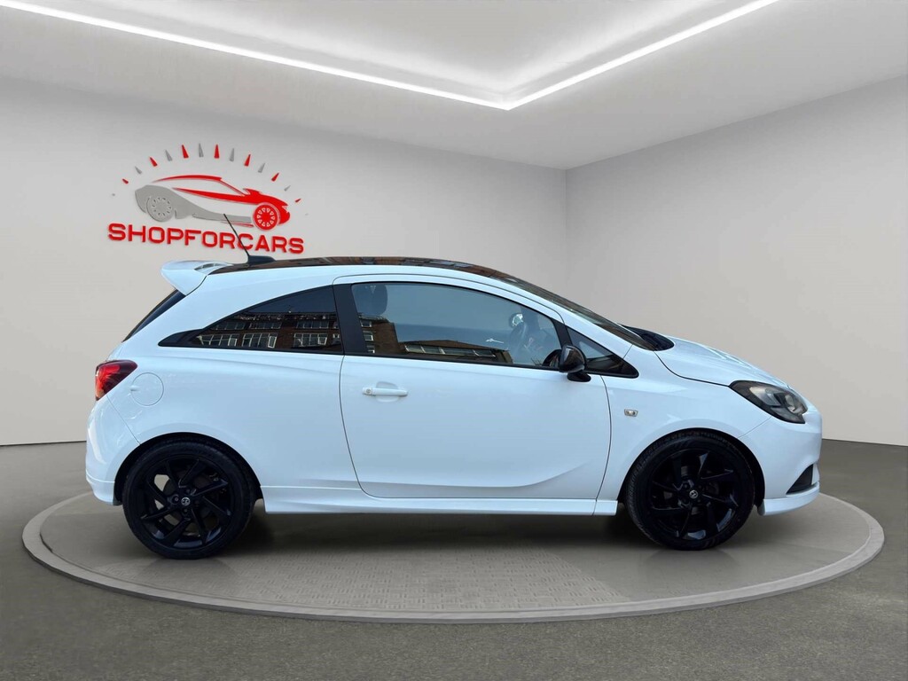 Vauxhall Corsa Sri Vx-line Nav Black DU68SSK White #4