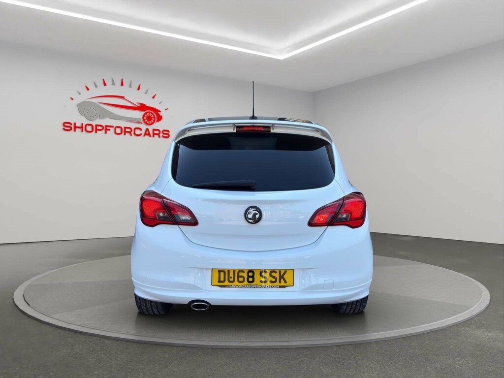 Vauxhall Corsa Sri Vx-line Nav Black DU68SSK White #6
