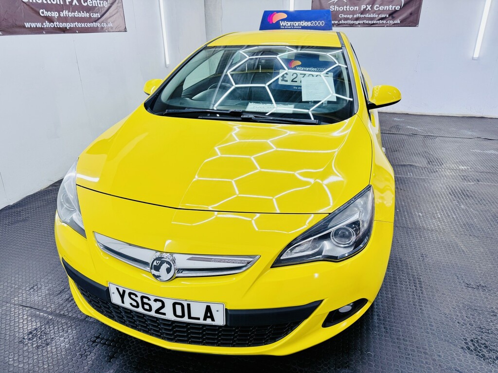 Vauxhall Astra GTC 1.4 T Sri Yellow #6