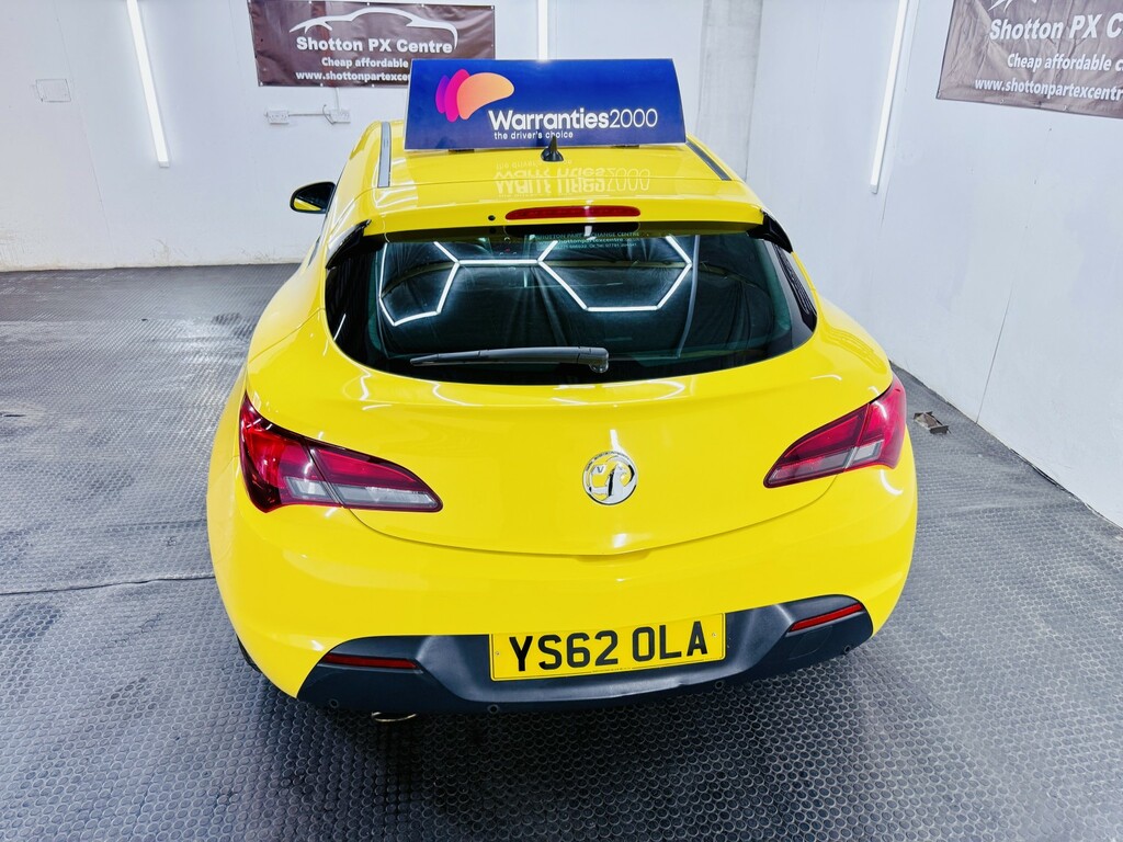 Vauxhall Astra GTC 1.4 T Sri Yellow #5