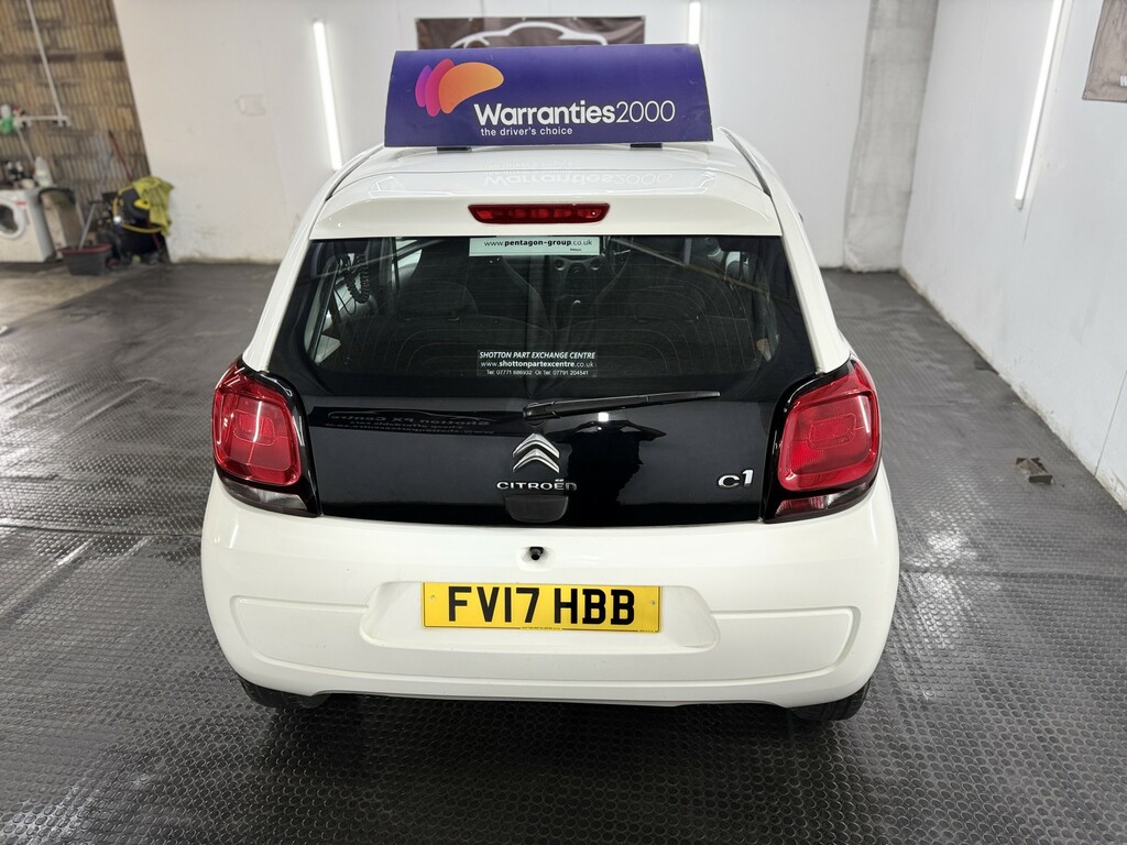Citroen C1 1.2 Puretech Feel FV17HBB White #6