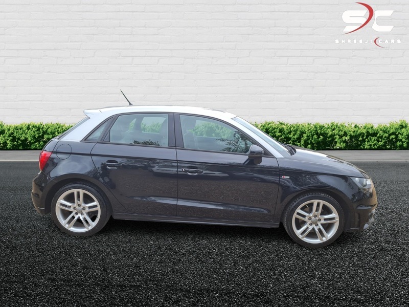 Audi A1 Sportback Tfsi S Line LO13HNV Black #2
