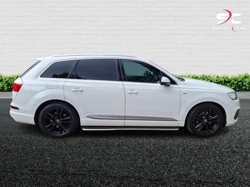 Audi Q7 Tdi Quattro S Line MF66FHC White #2