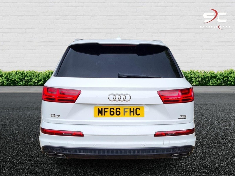 Audi Q7 Tdi Quattro S Line MF66FHC White #4
