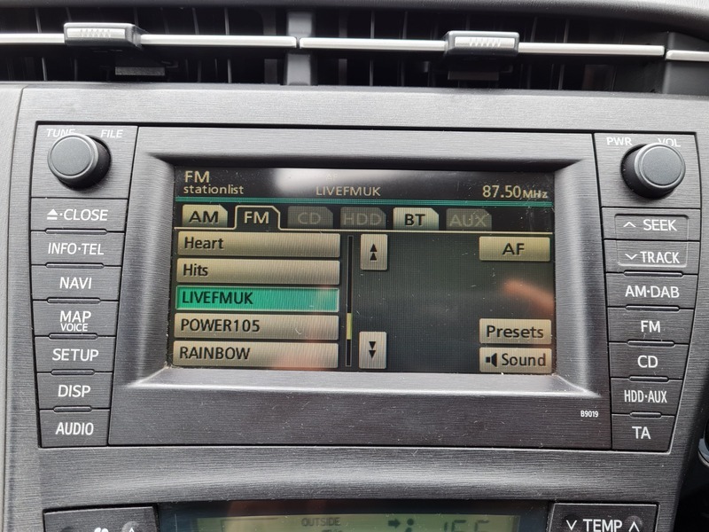 Toyota Prius T3 Black #20