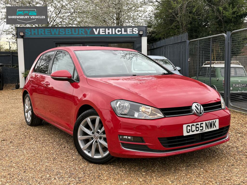 Volkswagen Golf 1.4 Tsi Bluemotion Tech Act Gt Hatchback Petro GC65NWK Red #4