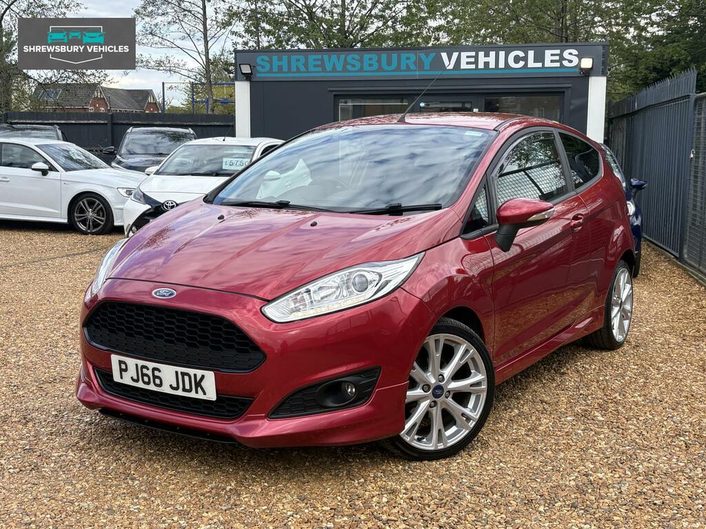 Ford Fiesta 1.0T Ecoboost Zetec S Hatchback Red
