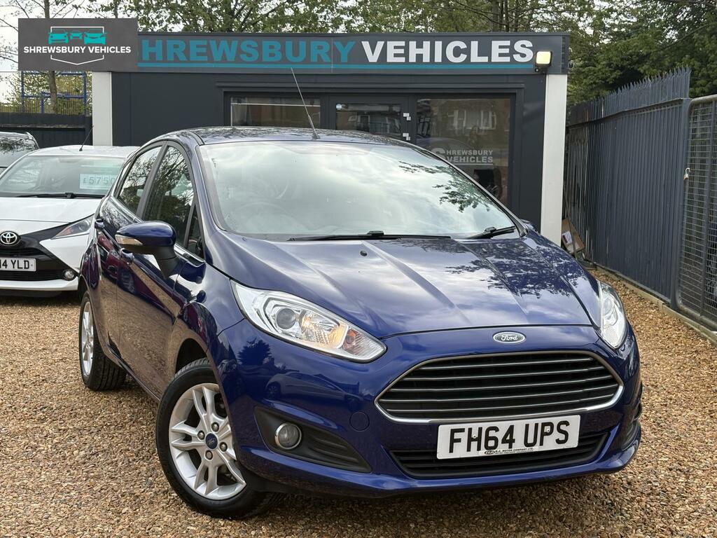 Ford Fiesta 1.25 Zetec Hatchback Euro 5 82 FH64UPS Blue #5