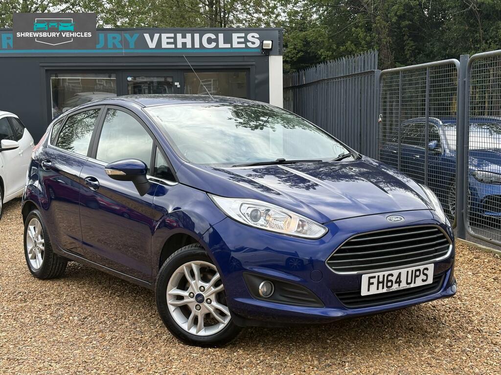 Ford Fiesta 1.25 Zetec Hatchback Euro 5 82 FH64UPS Blue #6