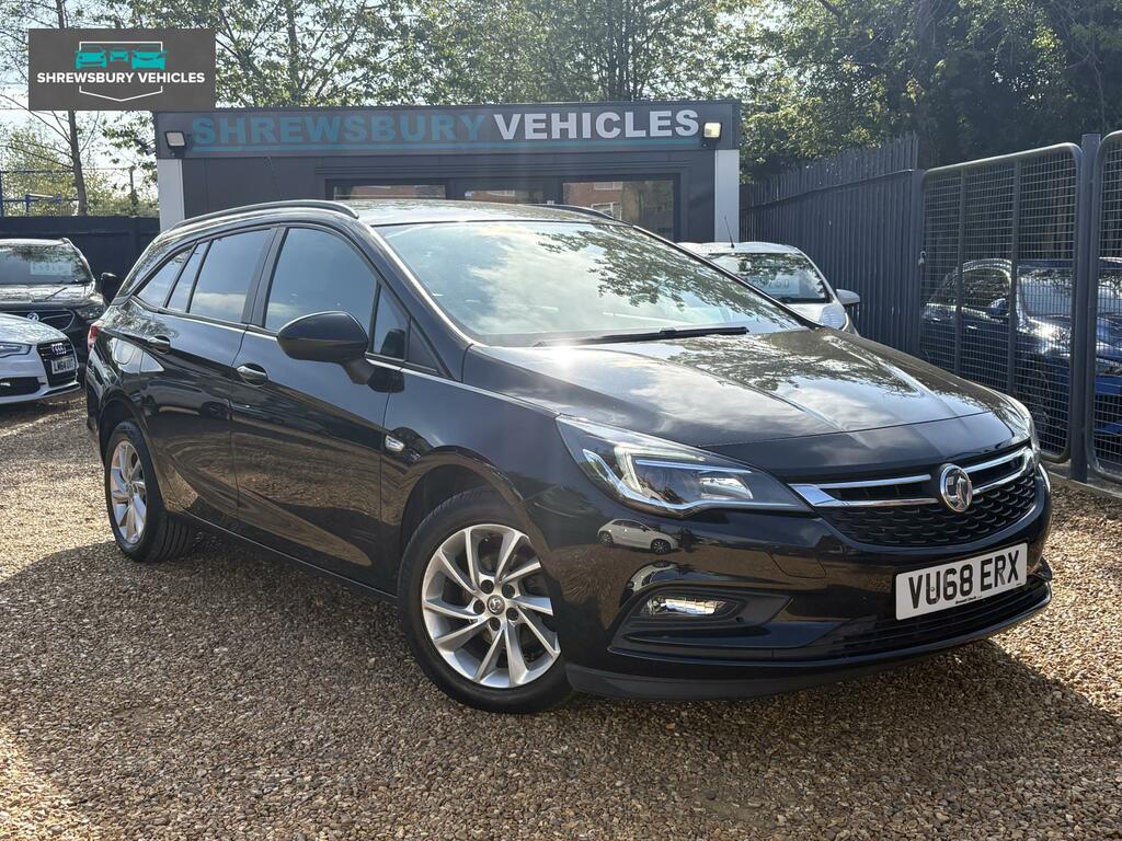 Vauxhall Astra 1.6 Cdti Ecotec Blueinjection Tech Line Nav Sports VU68ERX Black #6