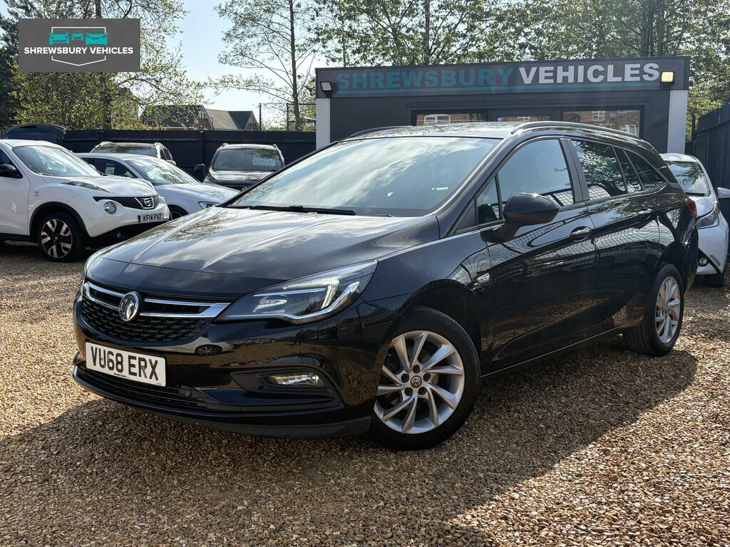 Vauxhall Astra 1.6 Cdti Ecotec Blueinjection Tech Line Nav Sports VU68ERX Black #3