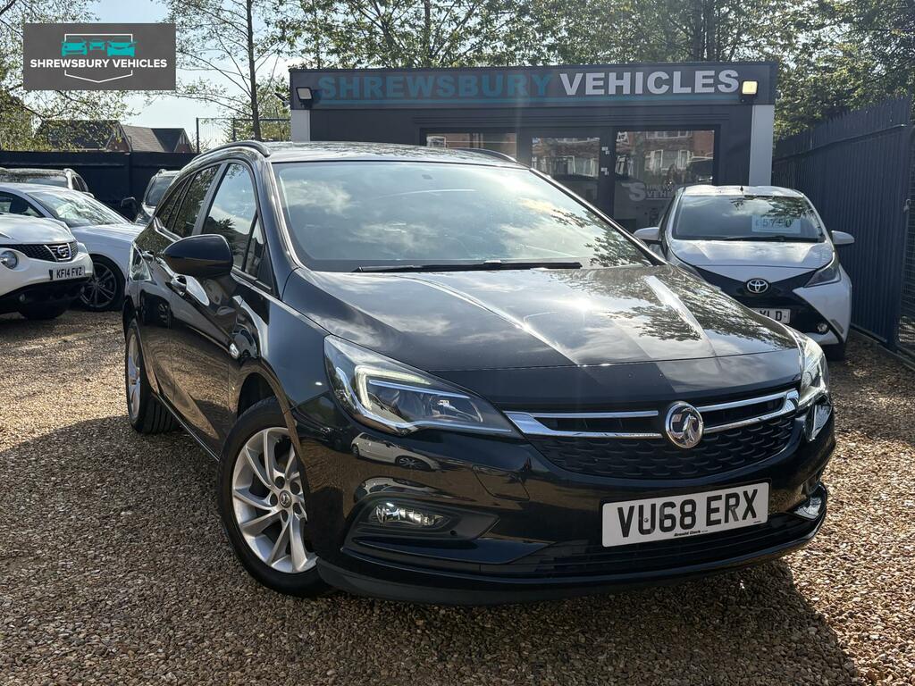 Vauxhall Astra 1.6 Cdti Ecotec Blueinjection Tech Line Nav Sports VU68ERX Black #5