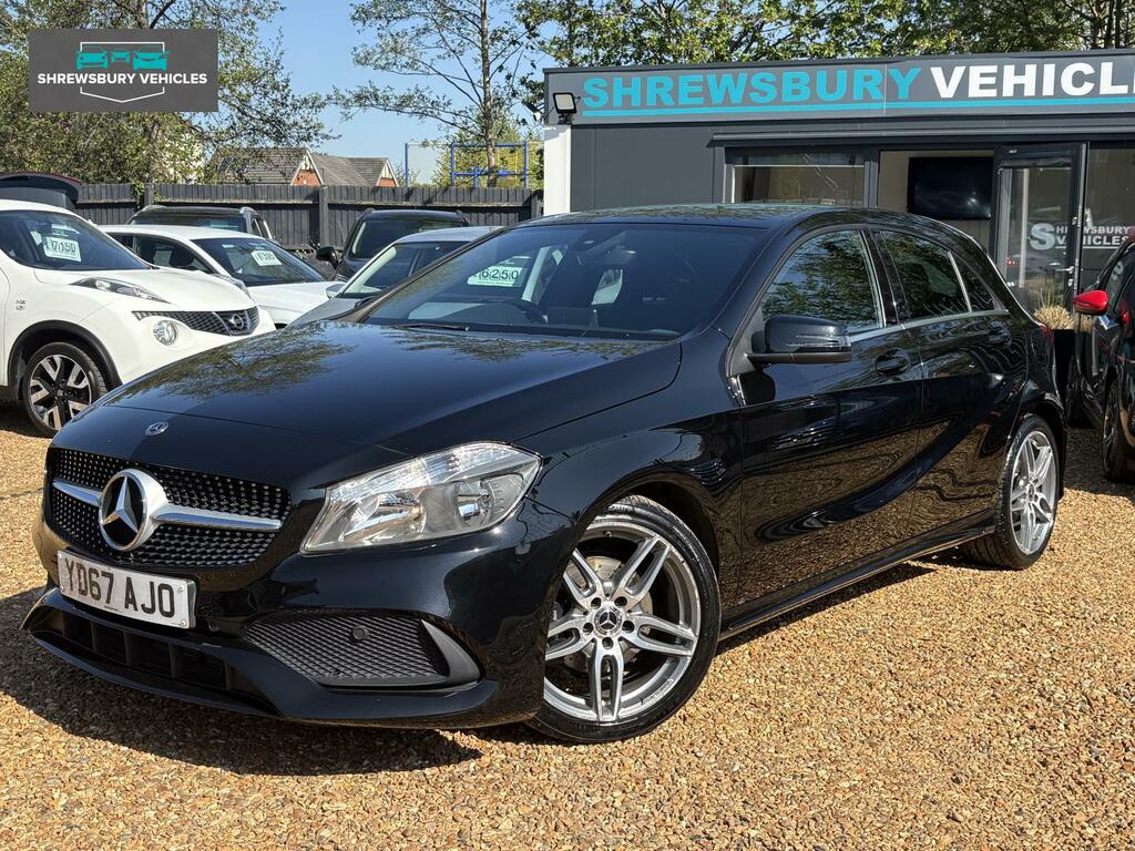 Mercedes-Benz A Class 1.5 A180d Amg Line Hatchback 7G-dct Eur YD67AJO Black #3