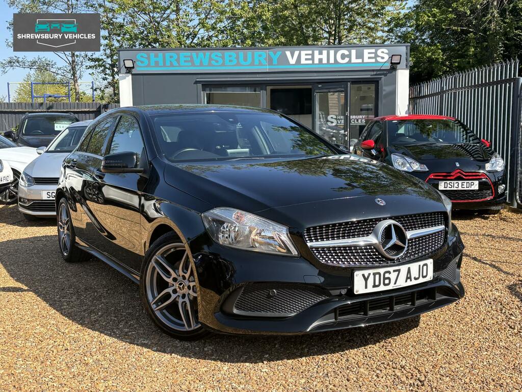 Mercedes-Benz A Class 1.5 A180d Amg Line Hatchback 7G-dct Eur YD67AJO Black #6