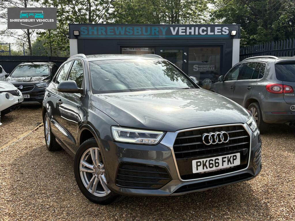 Audi Q3 2.0 Tdi S Line Suv Euro 6 S S PK66FKP Grey #5