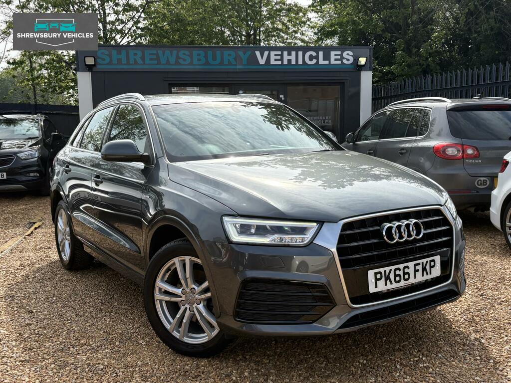 Audi Q3 2.0 Tdi S Line Suv Euro 6 S S PK66FKP Grey #4