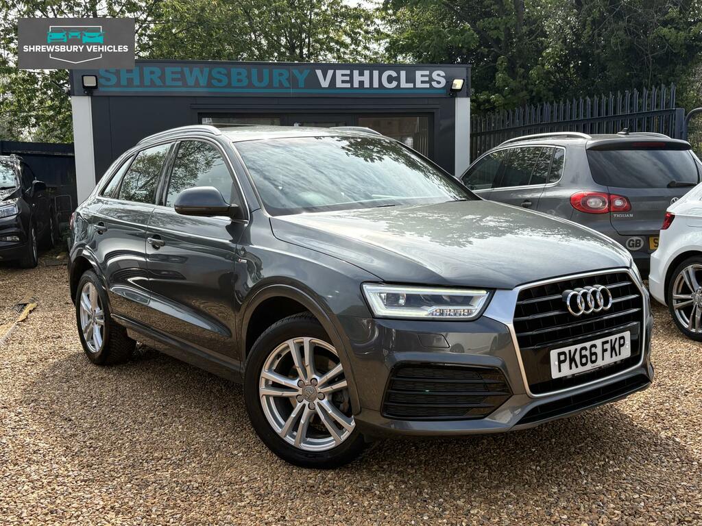 Audi Q3 2.0 Tdi S Line Suv Euro 6 S S PK66FKP Grey #6