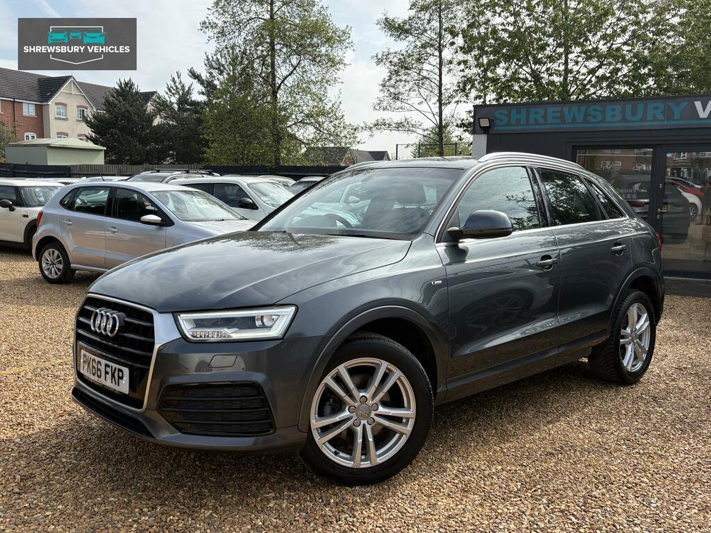Audi Q3 2.0 Tdi S Line Suv Euro 6 S S PK66FKP Grey #3