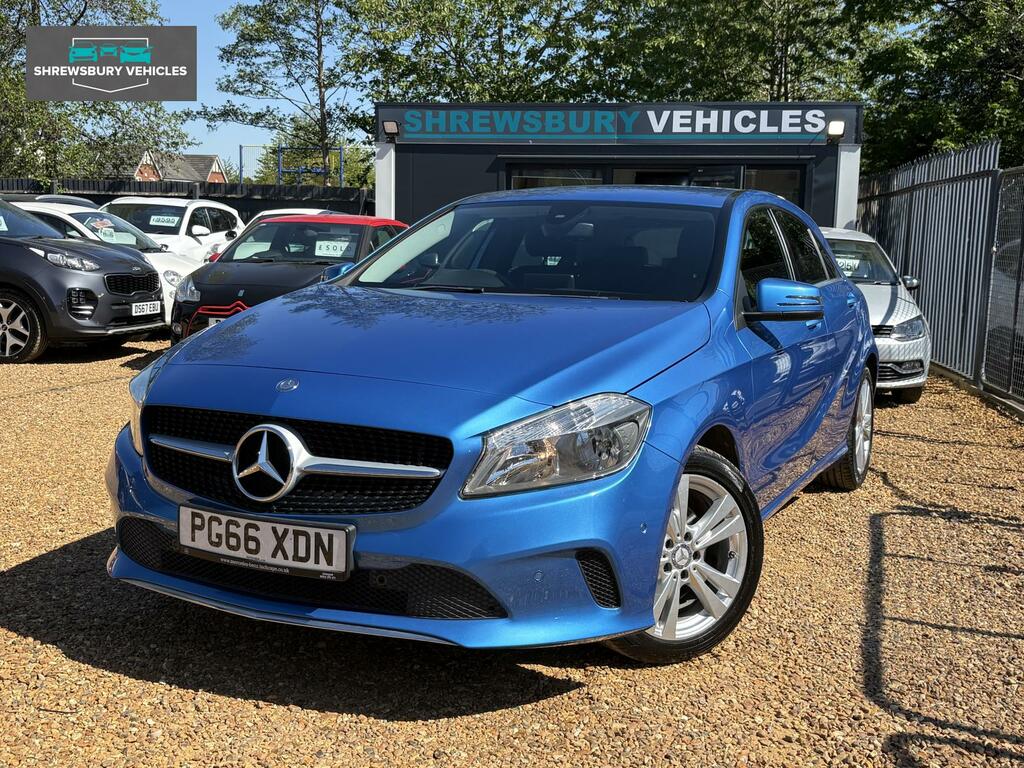 Mercedes-Benz A Class 1.6 A160 Sport Executive Hatchback Ma PG66XDN Blue #2