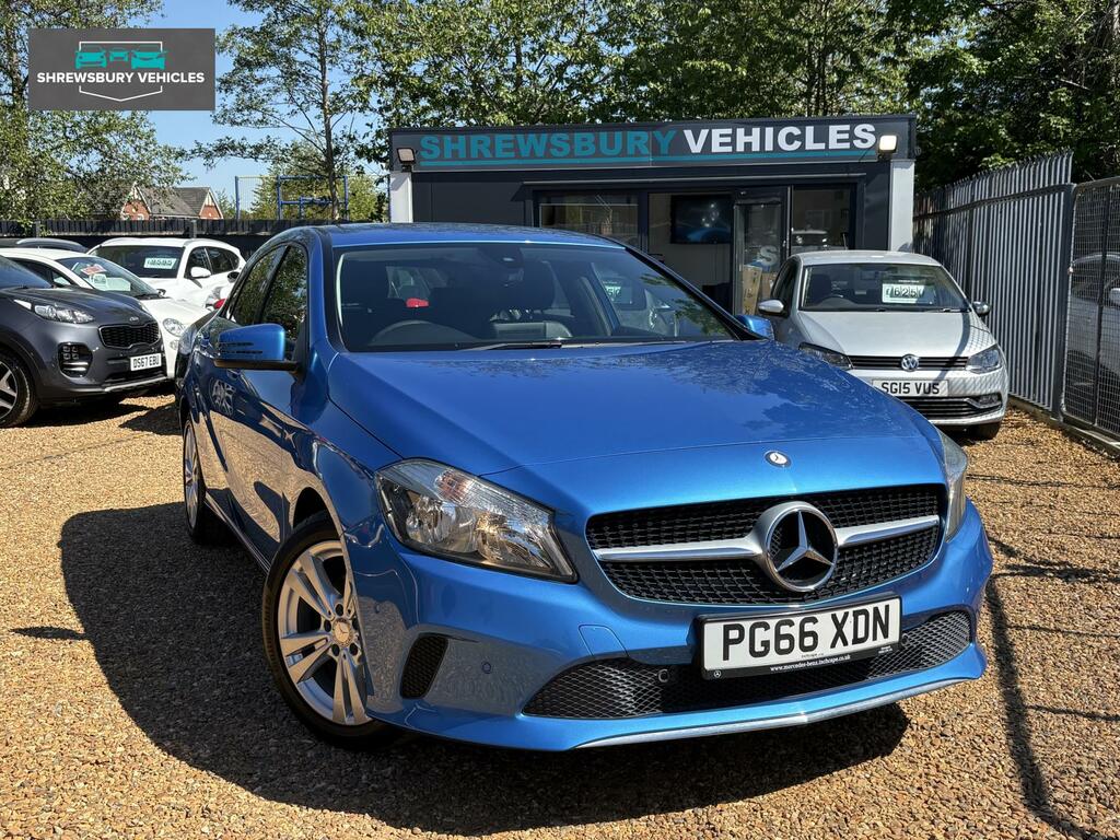 Mercedes-Benz A Class 1.6 A160 Sport Executive Hatchback Ma PG66XDN Blue #5