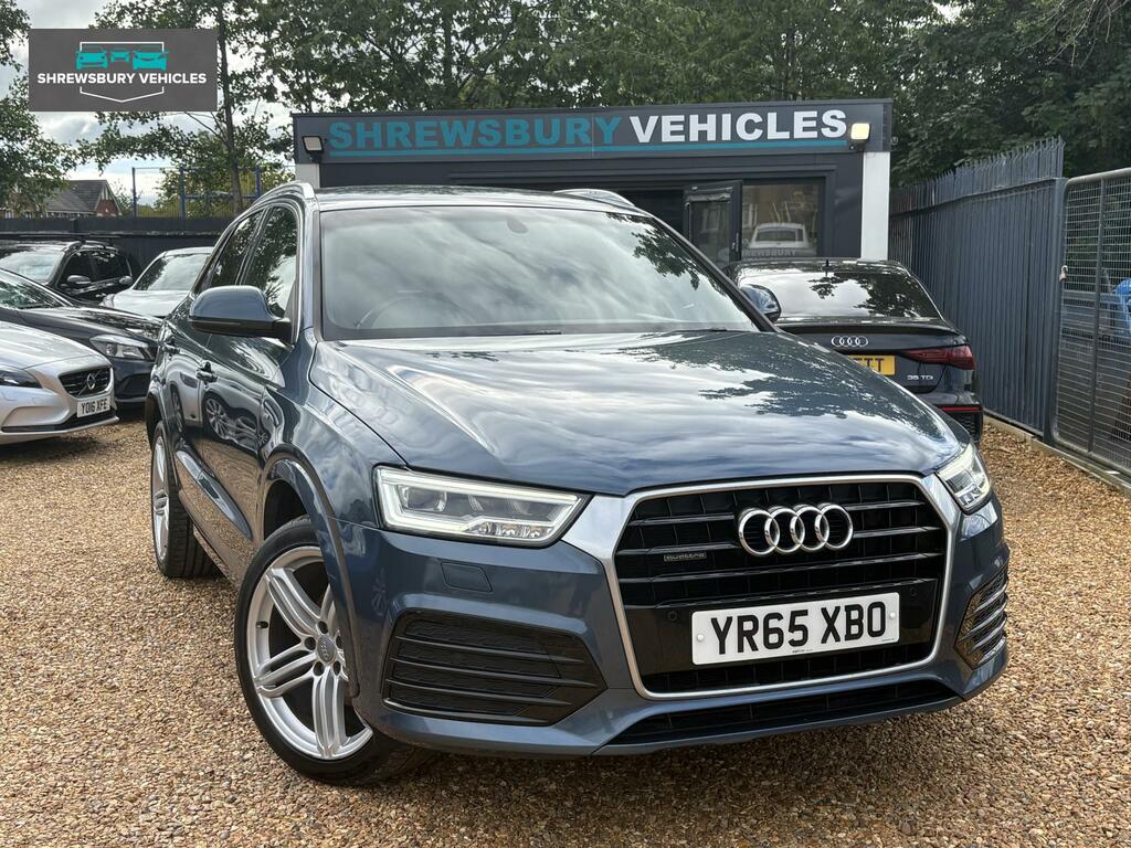 Audi Q3 2.0 Tdi S Line Plus Suv Quattro YR65XBO Blue #5