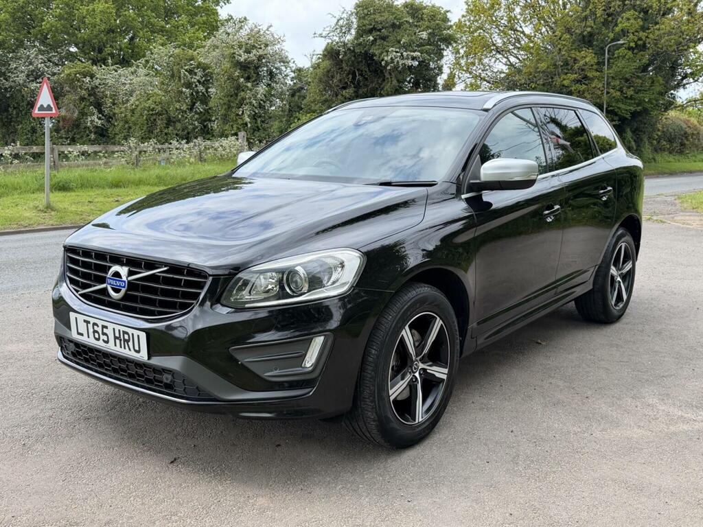 Volvo XC60 Suv 2.0 D4 R-design Lux Nav Euro 6 Ss LT65HRU Black #5