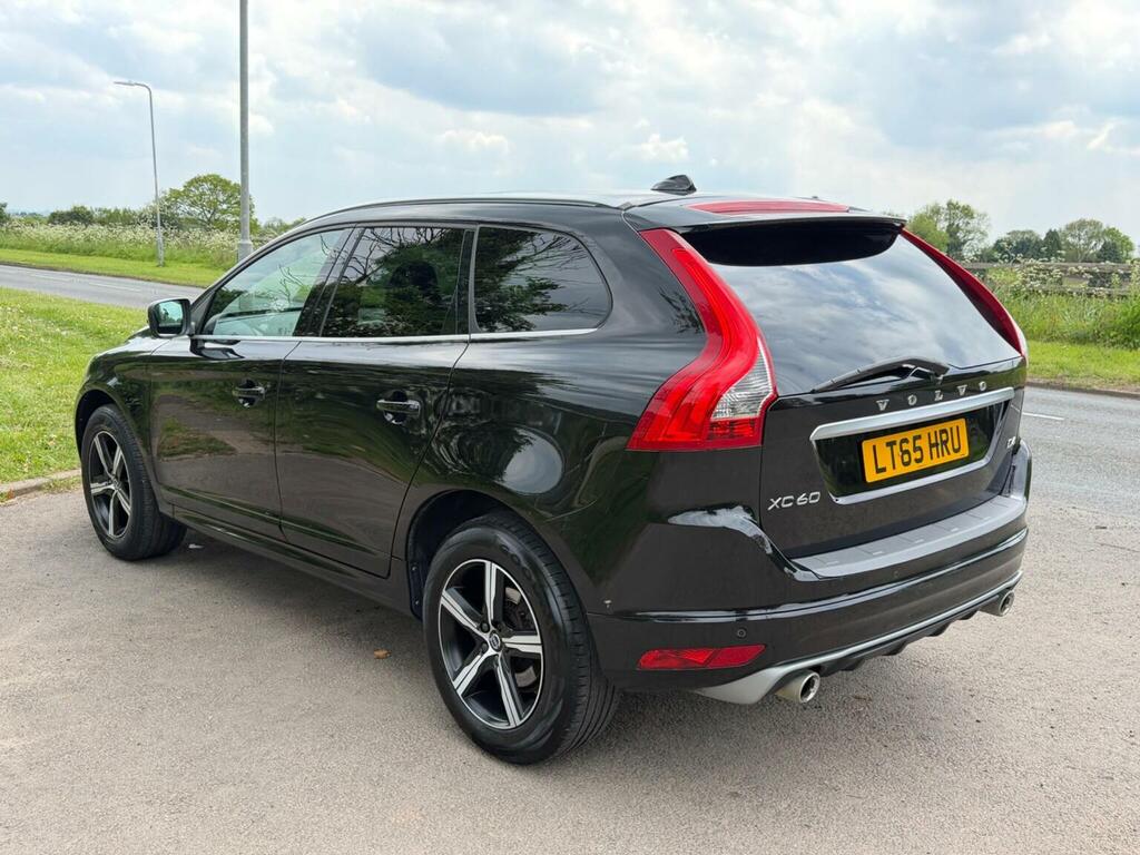 Volvo XC60 Suv 2.0 D4 R-design Lux Nav Euro 6 Ss LT65HRU Black #6