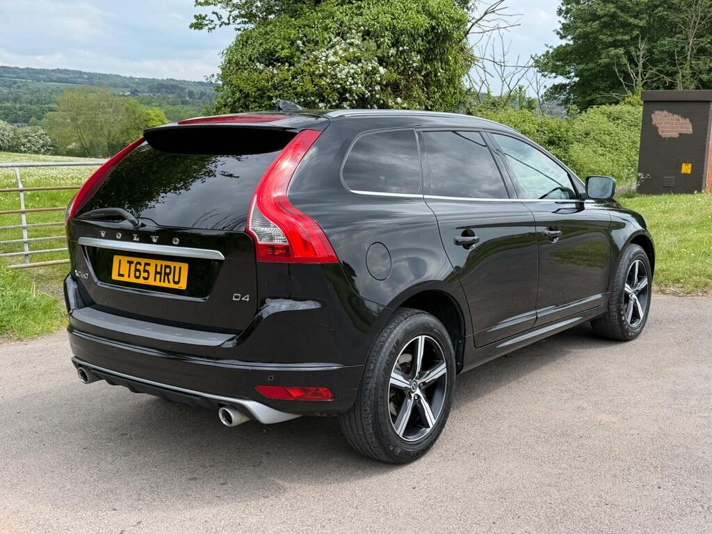 Volvo XC60 Suv 2.0 D4 R-design Lux Nav Euro 6 Ss LT65HRU Black #2