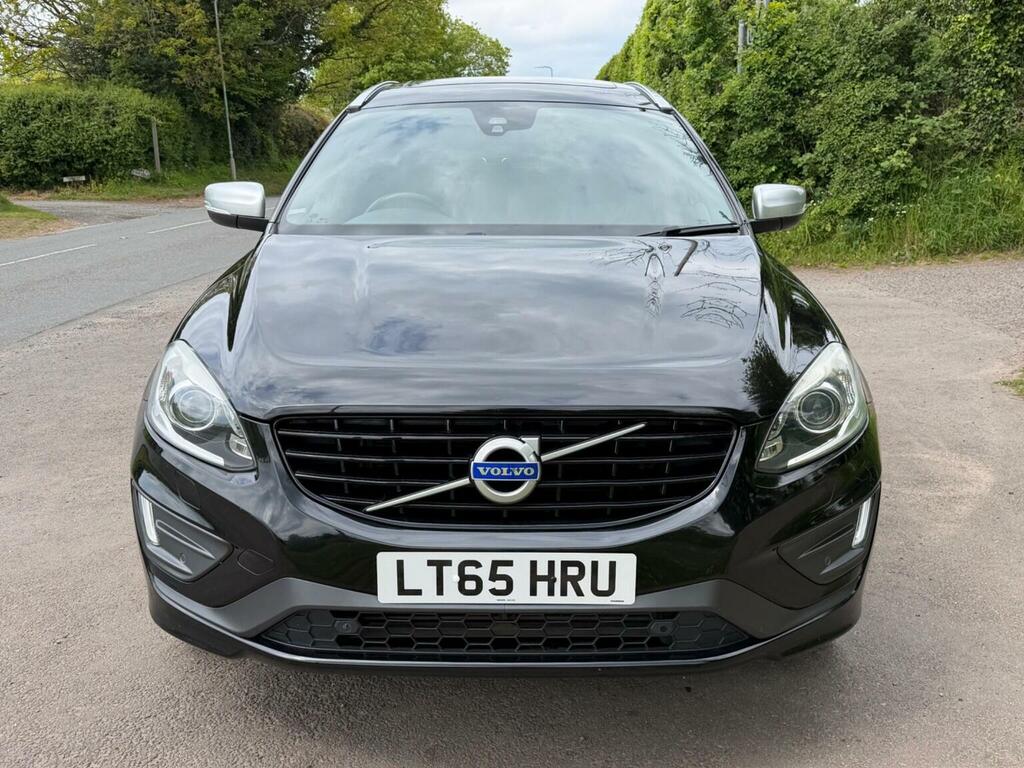 Volvo XC60 Suv 2.0 D4 R-design Lux Nav Euro 6 Ss LT65HRU Black #4
