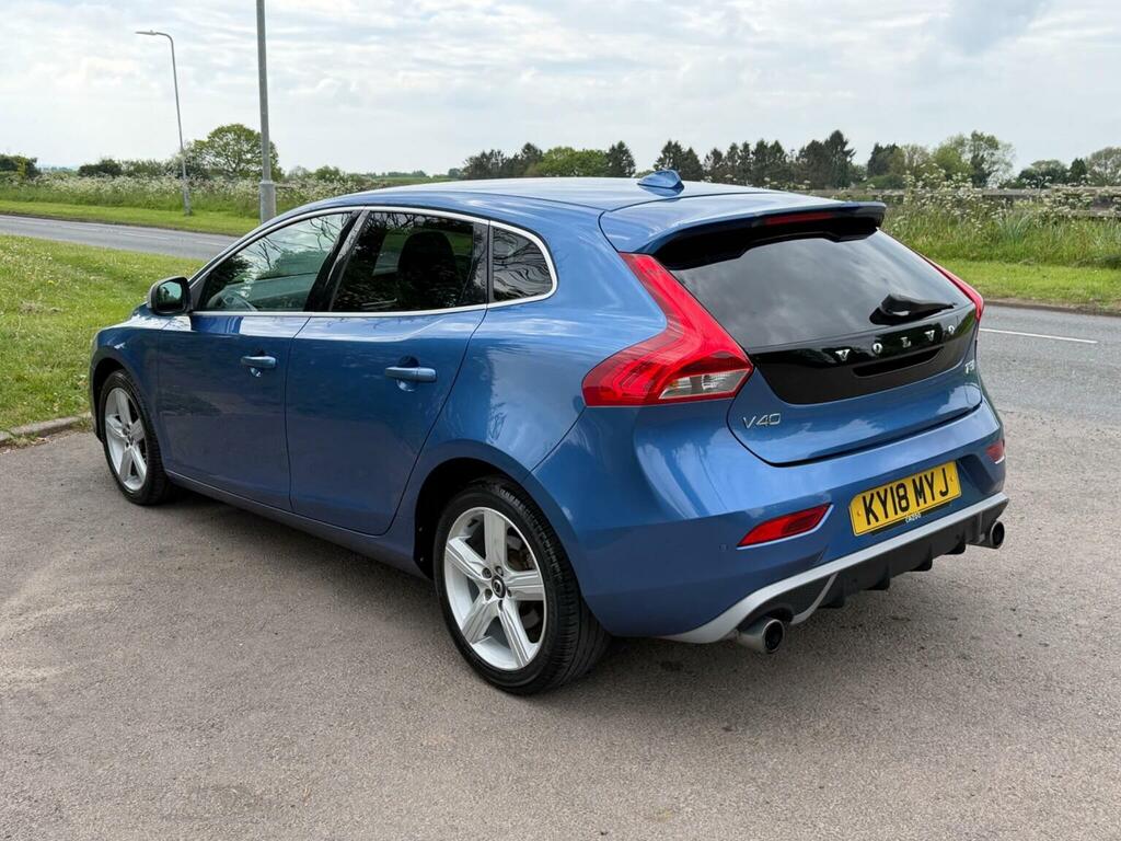 Volvo V40 Hatchback 1.5 T3 R-design Euro 6 Ss 2 KY18MYJ Blue #6