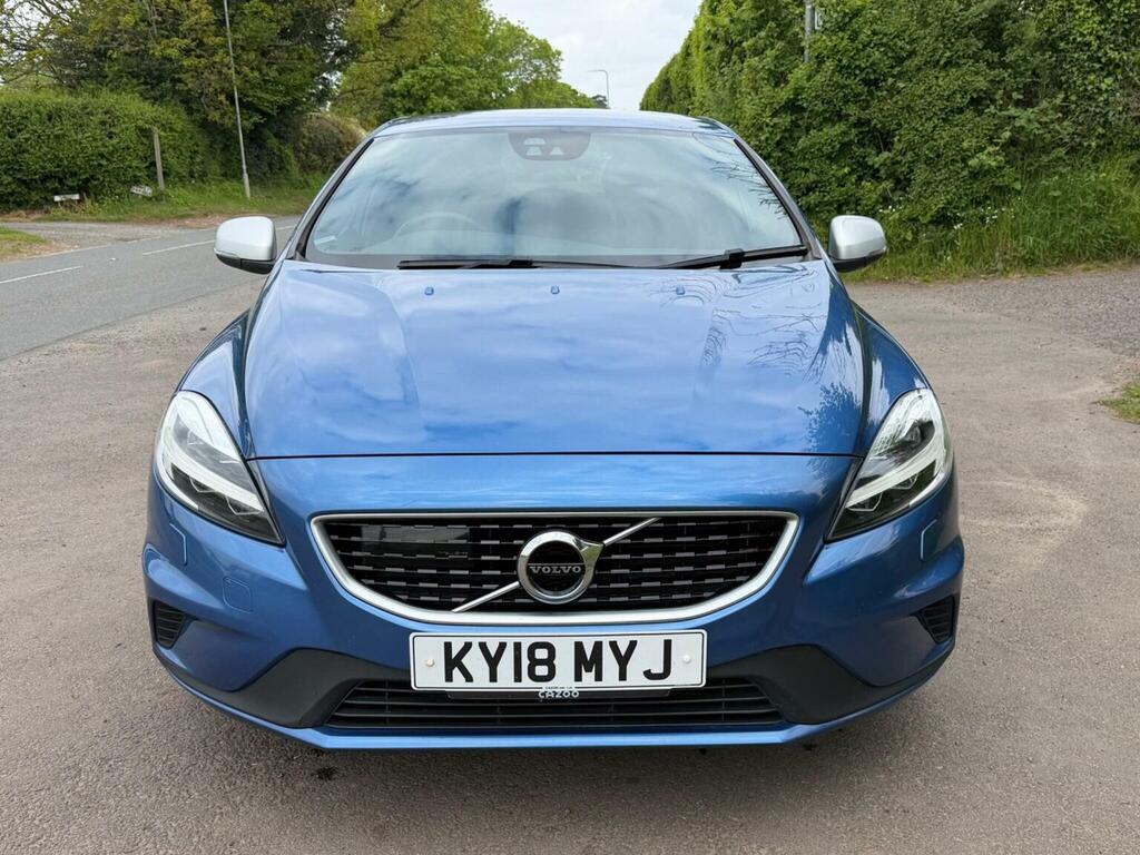 Volvo V40 Hatchback 1.5 T3 R-design Euro 6 Ss 2 KY18MYJ Blue #4