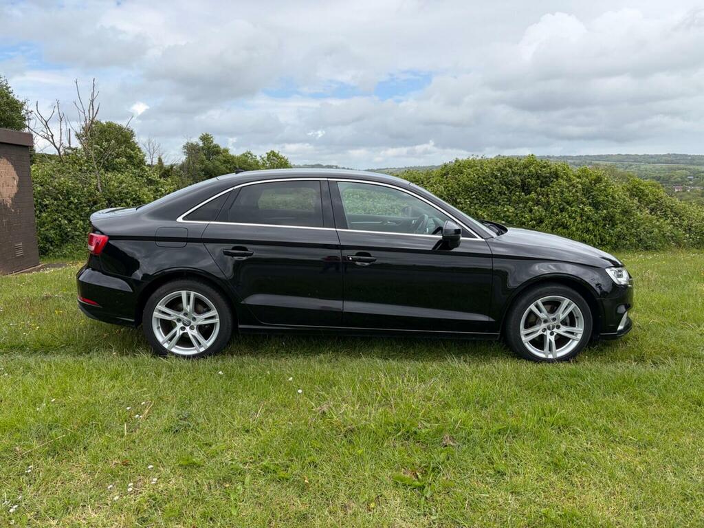 Audi A3 Saloon 2.0 Tdi Sport Euro 6 Ss 201717 YB17UPY Black #2
