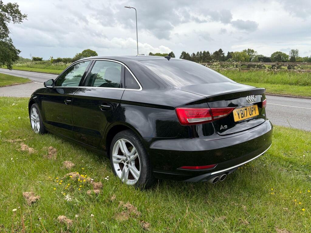 Audi A3 Saloon 2.0 Tdi Sport Euro 6 Ss 201717 YB17UPY Black #6
