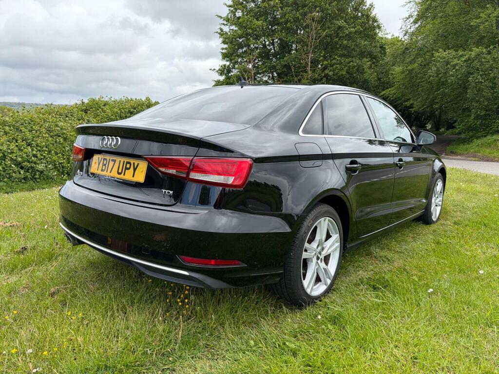 Audi A3 Saloon 2.0 Tdi Sport Euro 6 Ss 201717 YB17UPY Black #3