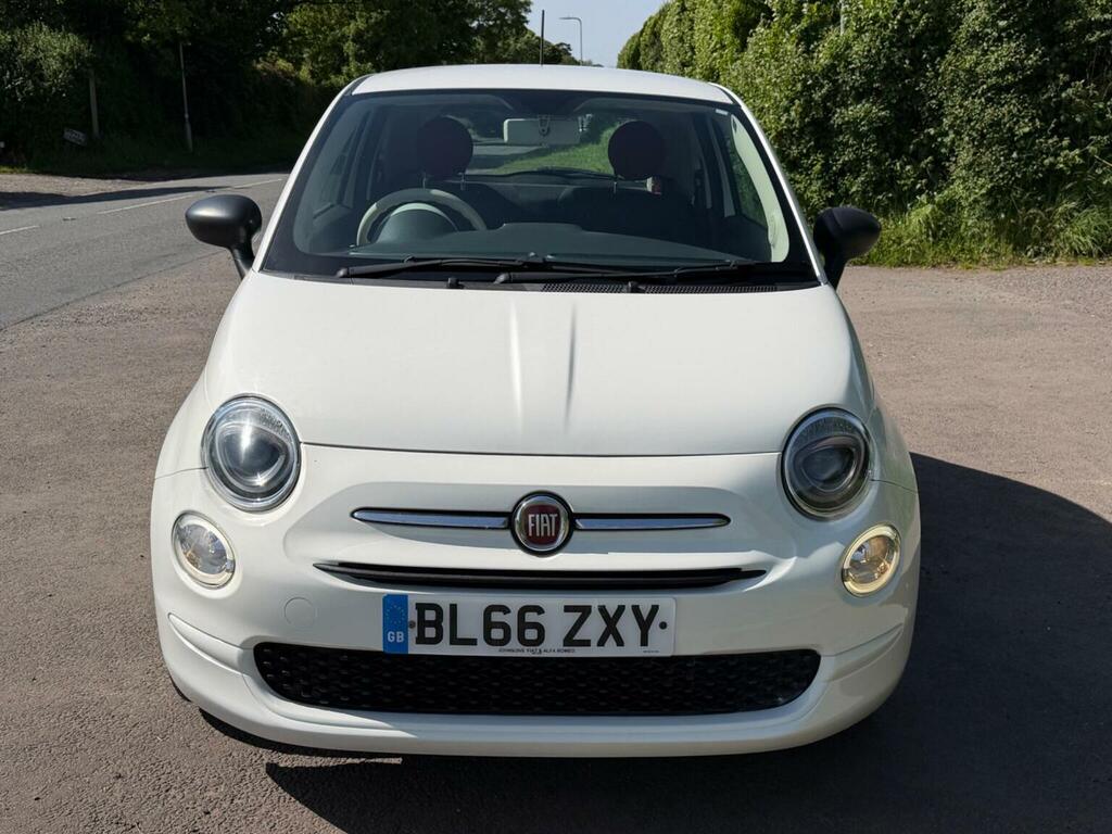 Fiat 500 Hatchback 1.2 Pop Euro 6 Ss 201666 BL66ZXY White #4