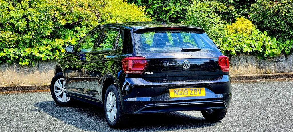 Volkswagen Polo 1.0 Tsi Se Euro 6 Ss NG18ZBV Black #5