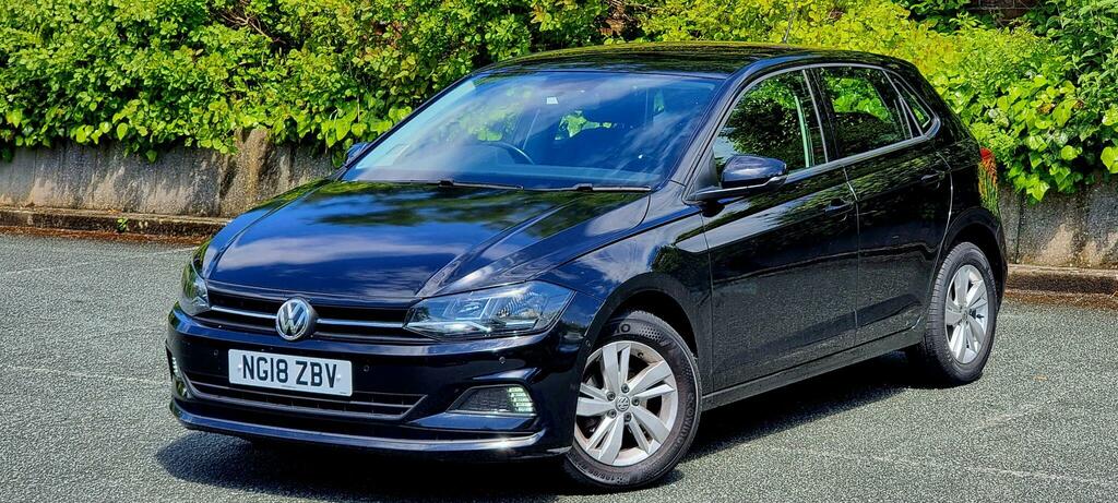 Volkswagen Polo 1.0 Tsi Se Euro 6 Ss NG18ZBV Black #2