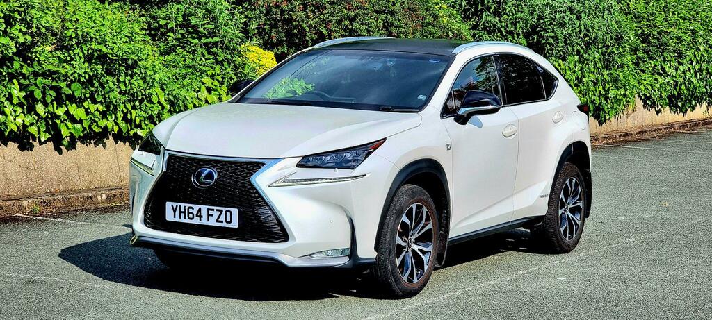 Lexus NX 2.5 300H F Sport E-cvt 4Wd Euro 6 Ss White #6