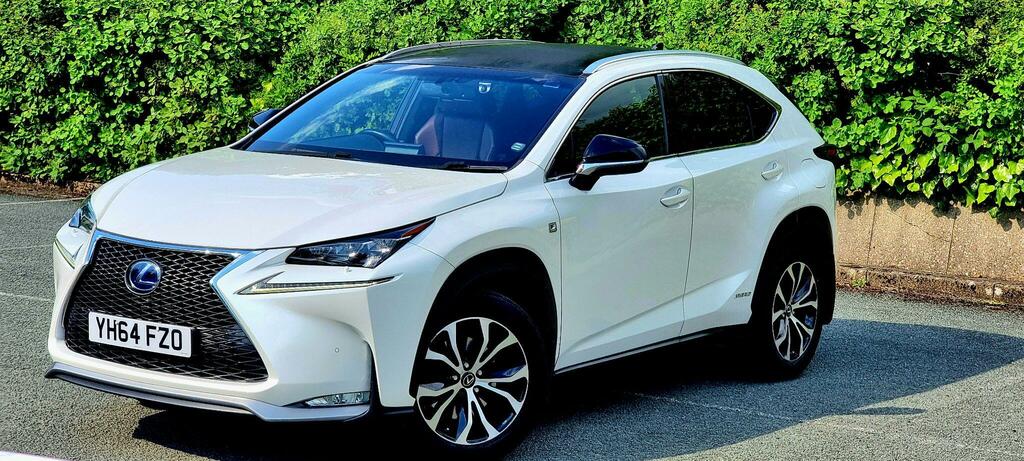 Lexus NX 2.5 300H F Sport E-cvt 4Wd Euro 6 Ss White #3