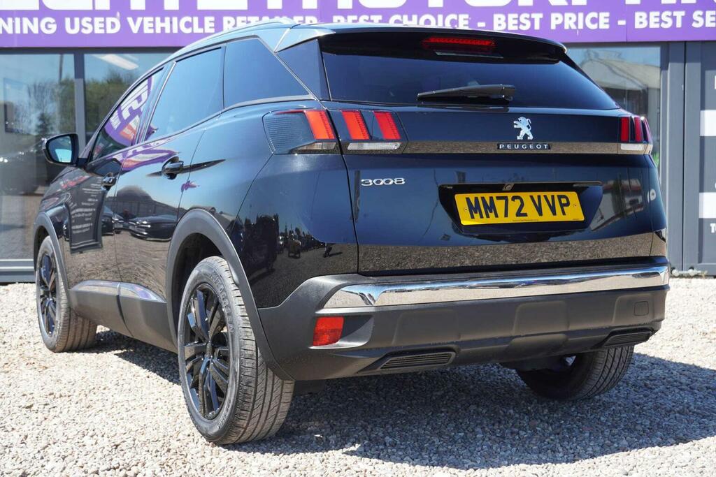 Peugeot 3008 1.2 Puretech Allure Premium Euro 6 Ss MM72VVP Black #4