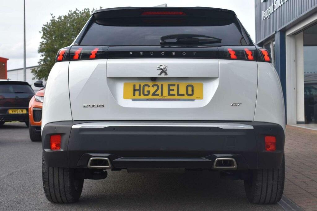 Peugeot 2008 1.2 Puretech Gt Premium Euro 6 Ss HG21ELO White #6